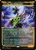 Satsuki, the Living Lore (Showcase) (NEO-399) - Kamigawa: Neon Dynasty: (Showcase)