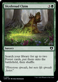 Skyshroud Claim (CMM-321) - Commander Masters Foil