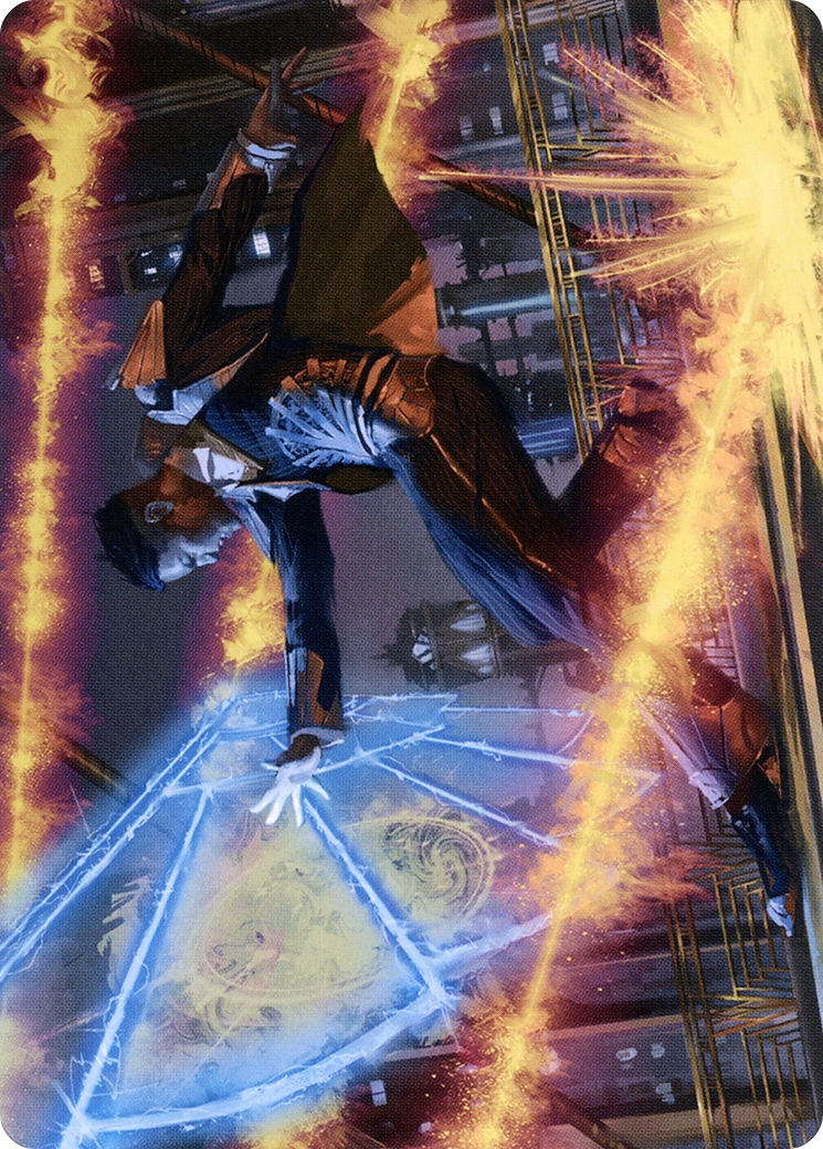 Wingshield Agent // Wingshield Agent (ASNC-014) - New Capenna Art Series (Borderless)