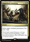 Anguished Unmaking (PRE-242) - Shadows over Innistrad Promos Foil