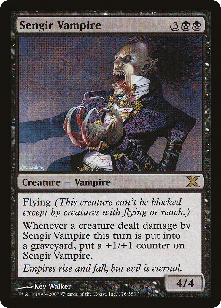 Sengir Vampire (10E-176) - Tenth Edition