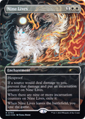 Nine Lives (SLD-793) - Secret Lair Drop (Borderless) Foil