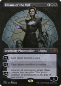 Liliana of the Veil (Borderless) (DMU-373) - Dominaria United Foil