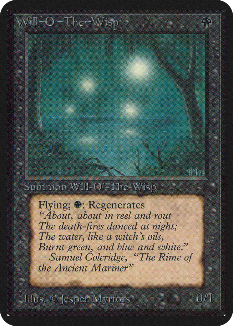 Will-o'-the-Wisp (LEA-) - Limited Edition Alpha