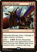 Repeating Barrage (PRE-156) - Ixalan Promos Foil