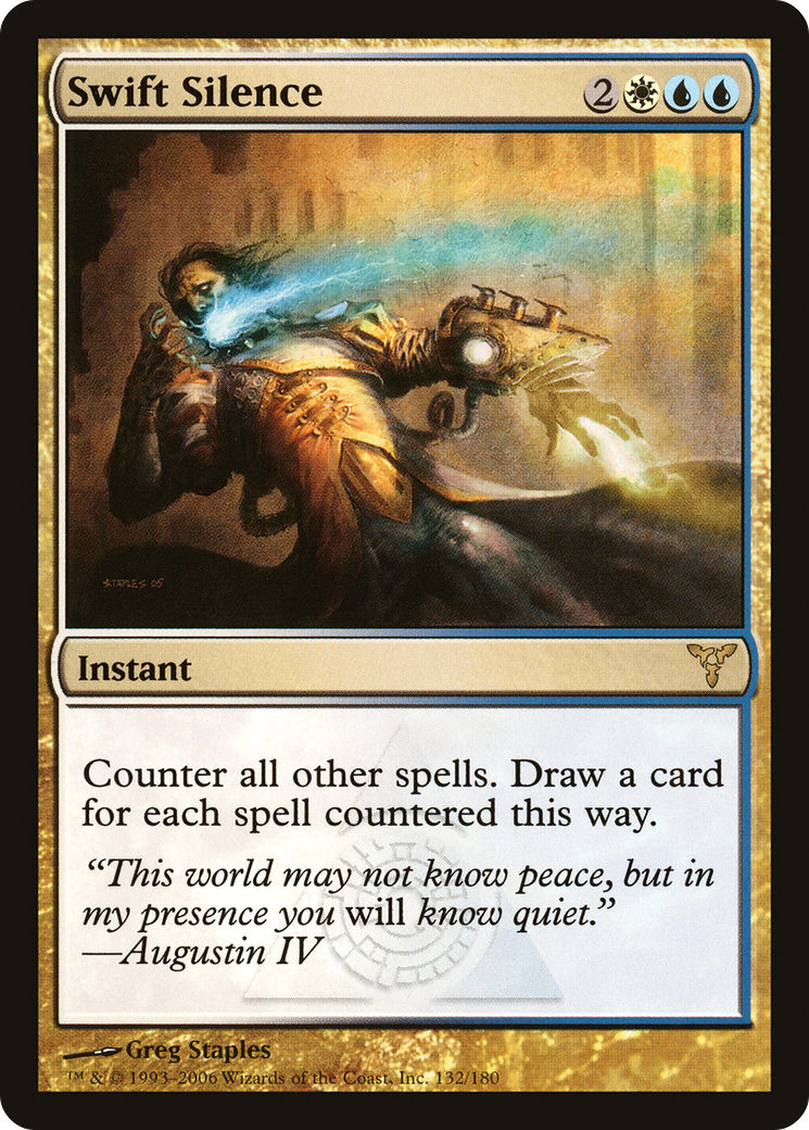Swift Silence (DIS-) - Dissension Foil