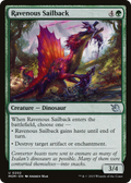 Ravenous Sailback (MOM-202) - March of the Machine Foil
