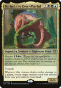 Otrimi, the Ever-Playful (Commander 2020) (OVER-012) - Commander 2020 Oversized Foil