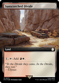 Sunscorched Divide (Extended Art) (Surge Foil) (PIP-973) - Fallout: (Extended Art) Foil