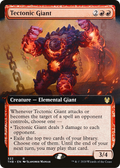 Tectonic Giant (Extended Art) (THB-323) - Theros Beyond Death: (Extended Art)