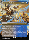 Supreme Verdict (Borderless) (2X2-388) - Double Masters 2022