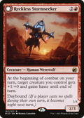 Reckless Stormseeker (MID-157) - Innistrad: Midnight Hunt: (Double Faced Transform) Foil