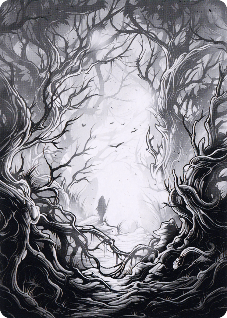 Forest // Forest (AMID-081) - Midnight Hunt Art Series (Borderless)