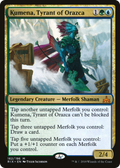 Kumena, Tyrant of Orazca (RIX-162) - Rivals of Ixalan Foil