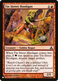 Tin Street Hooligan (LIST-78/165) - The List