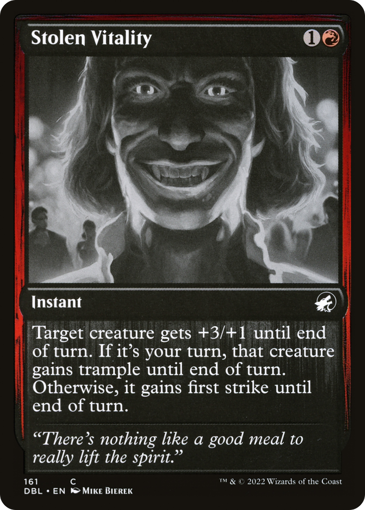 Stolen Vitality (DBL-161) - Innistrad: Double Feature Foil