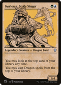 Korlessa, Scale Singer (Showcase) (CLB-427) - Commander Legends: Battle for Baldur's Gate: (Showcase) Foil