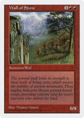 Wall of Stone (5ED-) - Fifth Edition