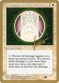 Circle of Protection: Green - 1996 Bertrand Lestree (4ED) (SB) (WCD-) - Pro Tour Collector Set