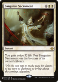 Sanguine Sacrament (LIST-033/279) - The List