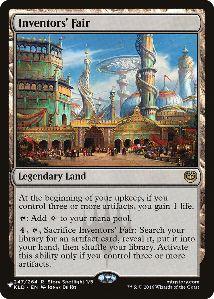 Inventors' Fair (LIST-247/264) - The List