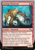 Garbage Elemental (C) (UST-082) - Unstable Foil