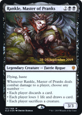 Rankle, Master of Pranks (PRE-101) - Throne of Eldraine Promos Foil