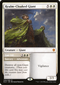 Realm-Cloaked Giant (PPELD-026) - Throne of Eldraine Promos