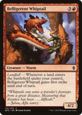 Belligerent Whiptail (BFZ-141) - Battle for Zendikar Foil