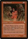 Rage Weaver (INV-159) - Invasion Foil