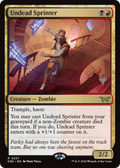 Undead Sprinter (PPDSK-237) - Duskmourn: House of Horror Promos