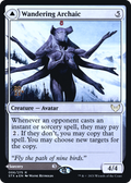 Wandering Archaic (PRE-006) - Strixhaven: School of Mages Promos Foil