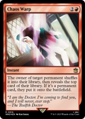 Chaos Warp (Surge Foil) (WHO-816) - Doctor Who Foil