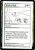 Wrath of Sod (CMB1-) - Mystery Booster Playtest Cards 2019