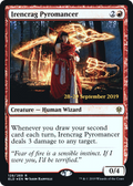 Irencrag Pyromancer (PRE-128) - Throne of Eldraine Promos Foil