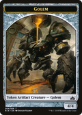 Golem Token (004) (RIX-004) - Rivals of Ixalan Tokens