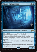 Silent Hallcreeper (PPDSK-072) - Duskmourn: House of Horror Promos: (enchantment) Foil