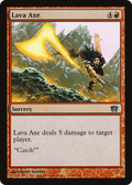Lava Axe (8ED-197) - 8th Edition Foil