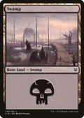 Swamp (345) (C16-345) - Commander 2016