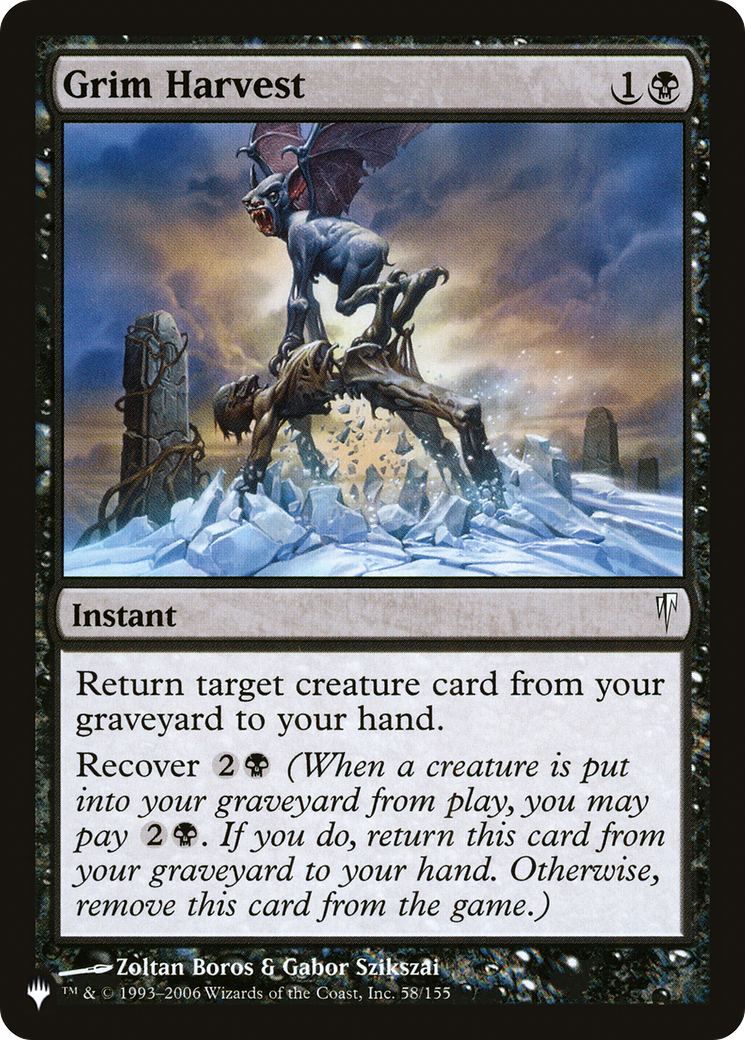 Grim Harvest (LIST-58/155) - The List