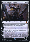 Lolth, Spider Queen (PRE-112) - Adventures in the Forgotten Realms Promos Foil