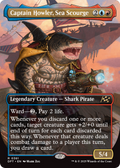 Captain Howler, Sea Scourge (Borderless) (DFT-361) - Aetherdrift
