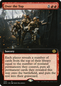 Over the Top (Extended Art) (BRO-340) - The Brothers' War: (Extended Art) Foil