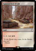 Sunscorched Divide (Surge Foil) (PIP-681) - Fallout Foil