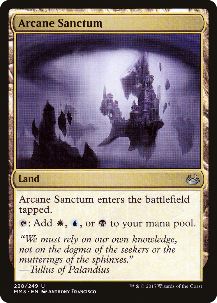 Arcane Sanctum (MM3-228) - Modern Masters 2017