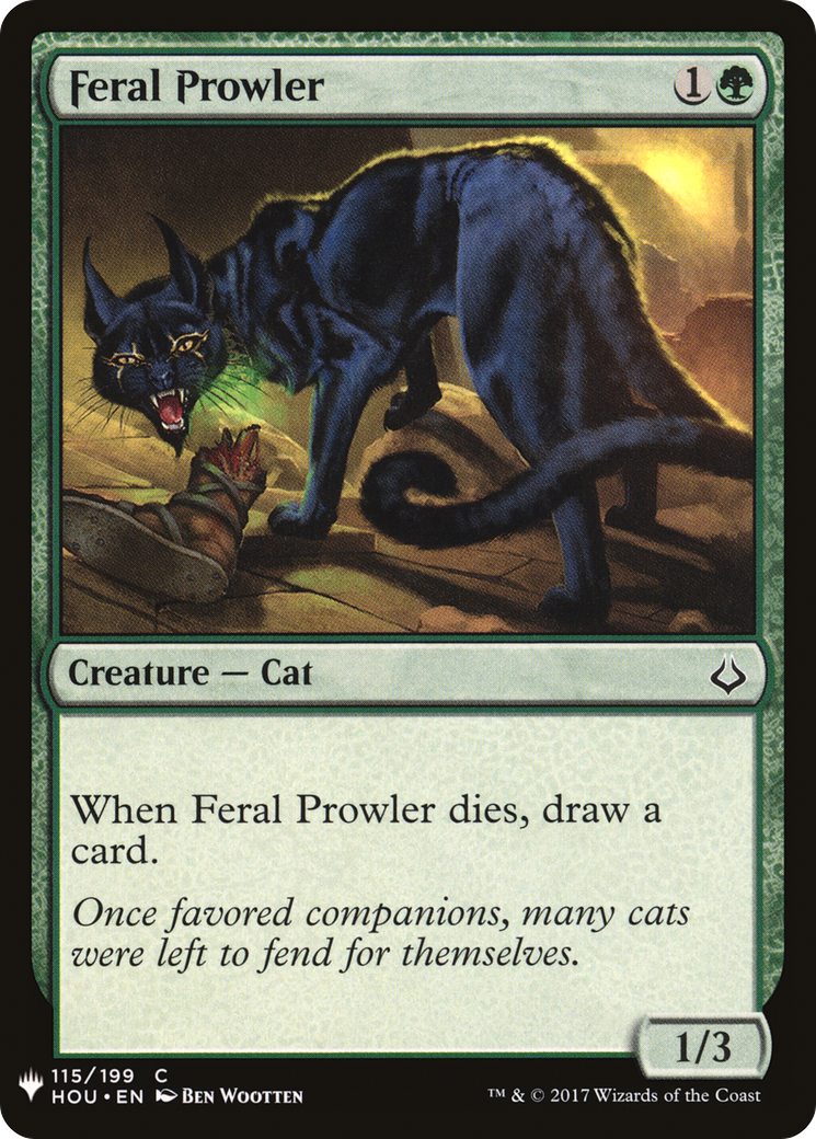 Feral Prowler (LIST-115) - The List