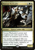 Veteran Warleader (PRE-221) - Battle for Zendikar Promos Foil