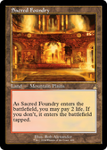 Sacred Foundry (Retro Frame) (RVR-409) - Ravnica Remastered