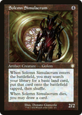 Solemn Simulacrum (Retro Frame) (BRC-161) - The Brothers' War Commander