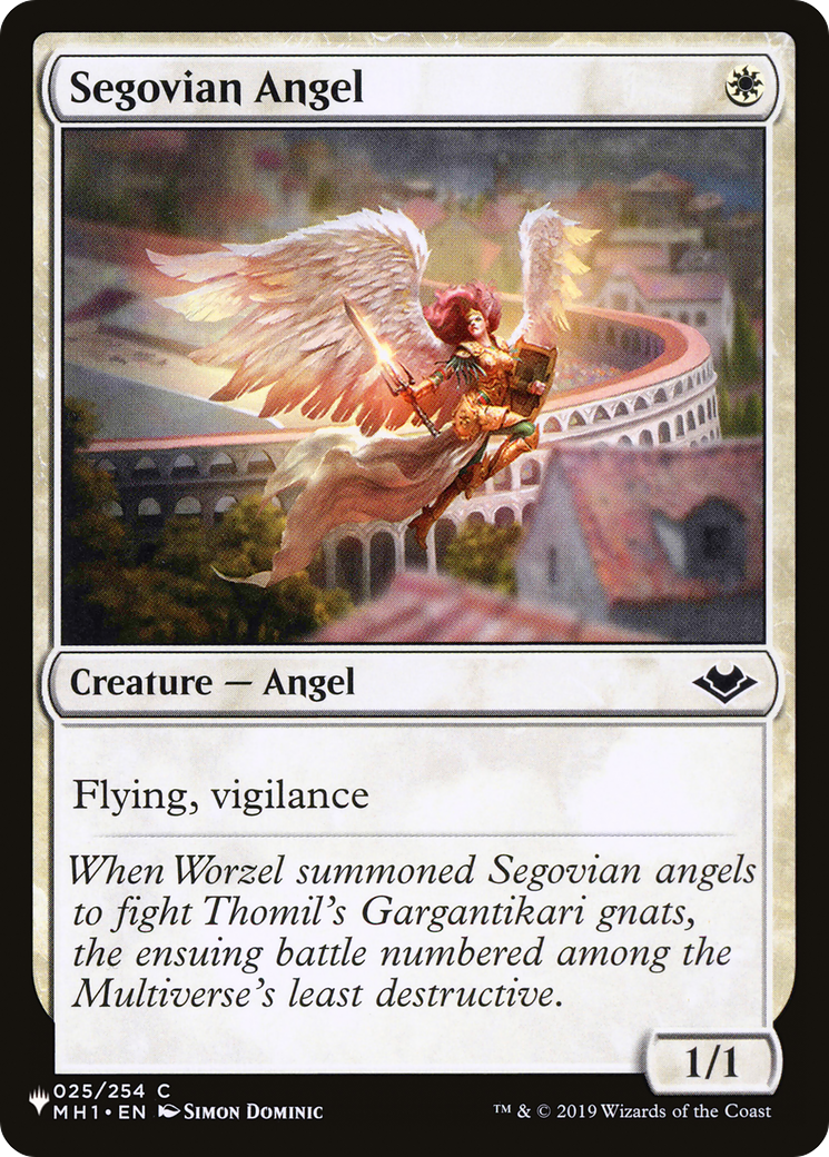 Segovian Angel (LIST-025) - The List